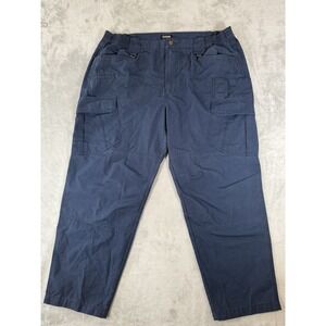 CQR‎ Pants Mens 44x30 Blue Tactical Ripstop Cargo Utility Outdoor Workwear